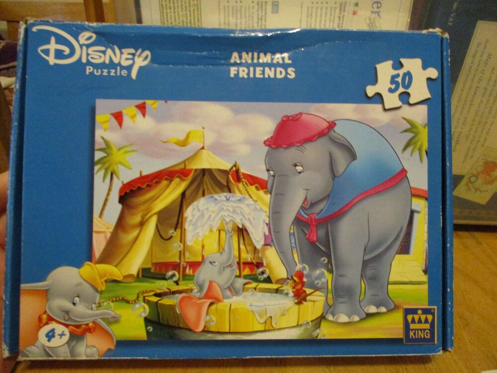 King - Disney Animal Friends - Dumbo - 50pc Jigsaw Puzzle