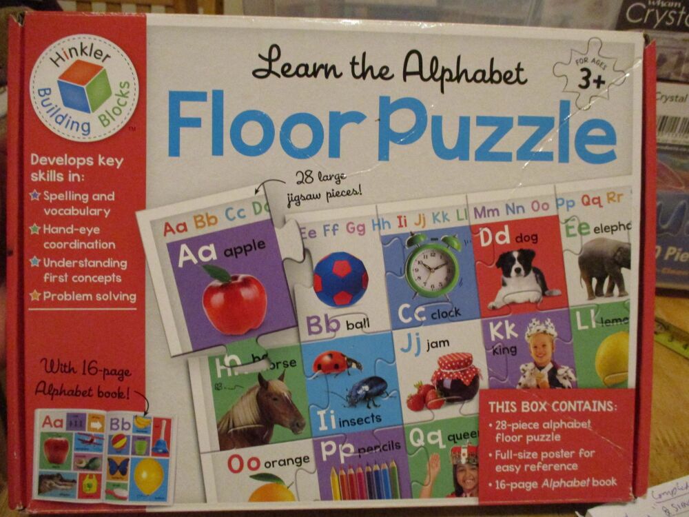 Hinkler Learn The Alphabet 28pc Floor Jigsaw Puzzle