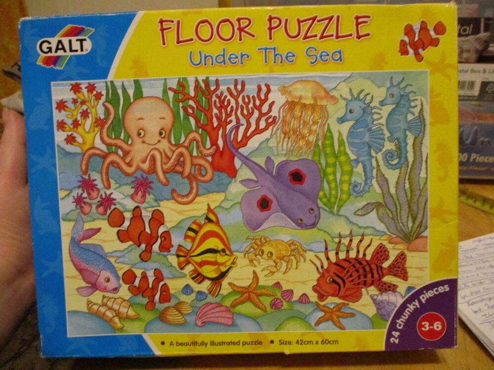 Galt Under The Sea Chunky 24pc Floor Jigsaw Puzzle