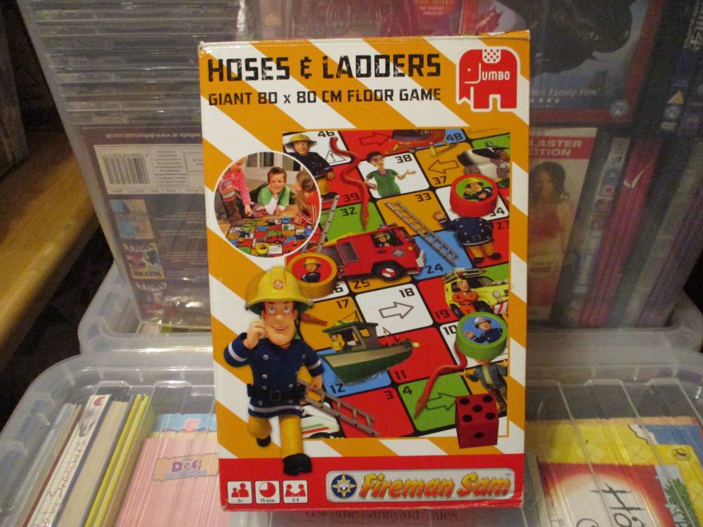 Fireman Sam - Giant Hoses & Ladders Floor Game - Jumbo