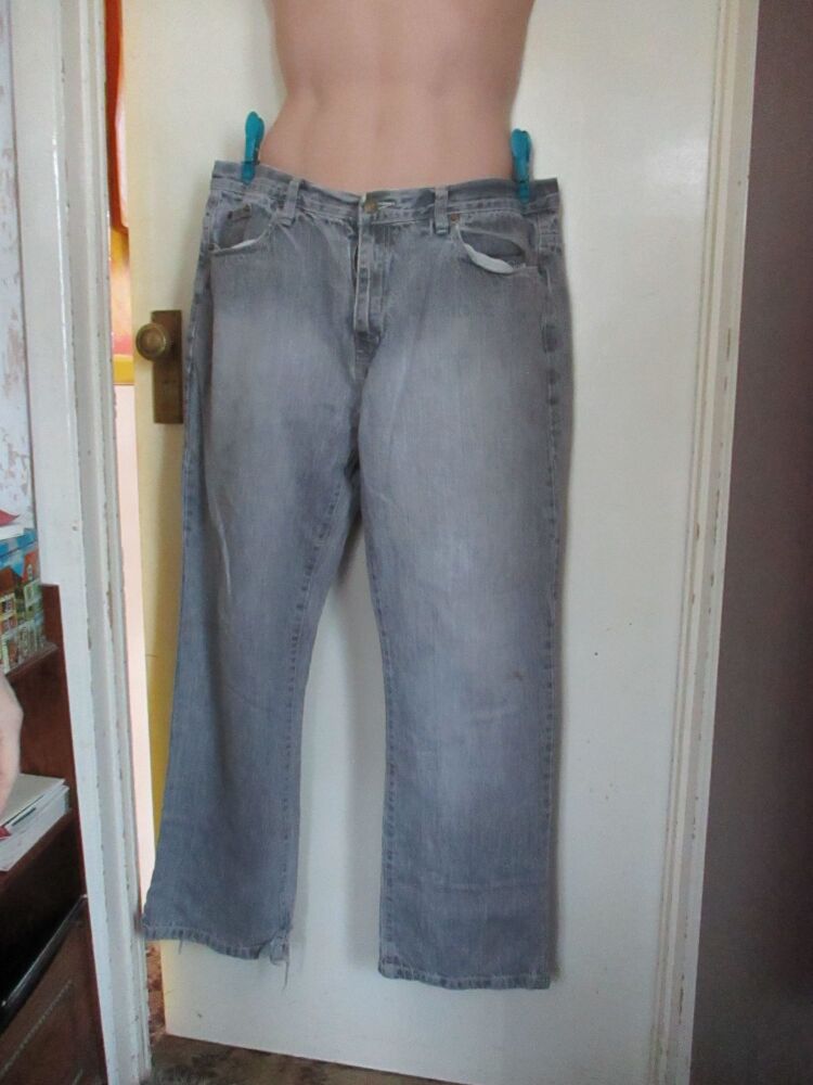 Denim Co Grey Jeans - Size 38/32 - Damage and stains
