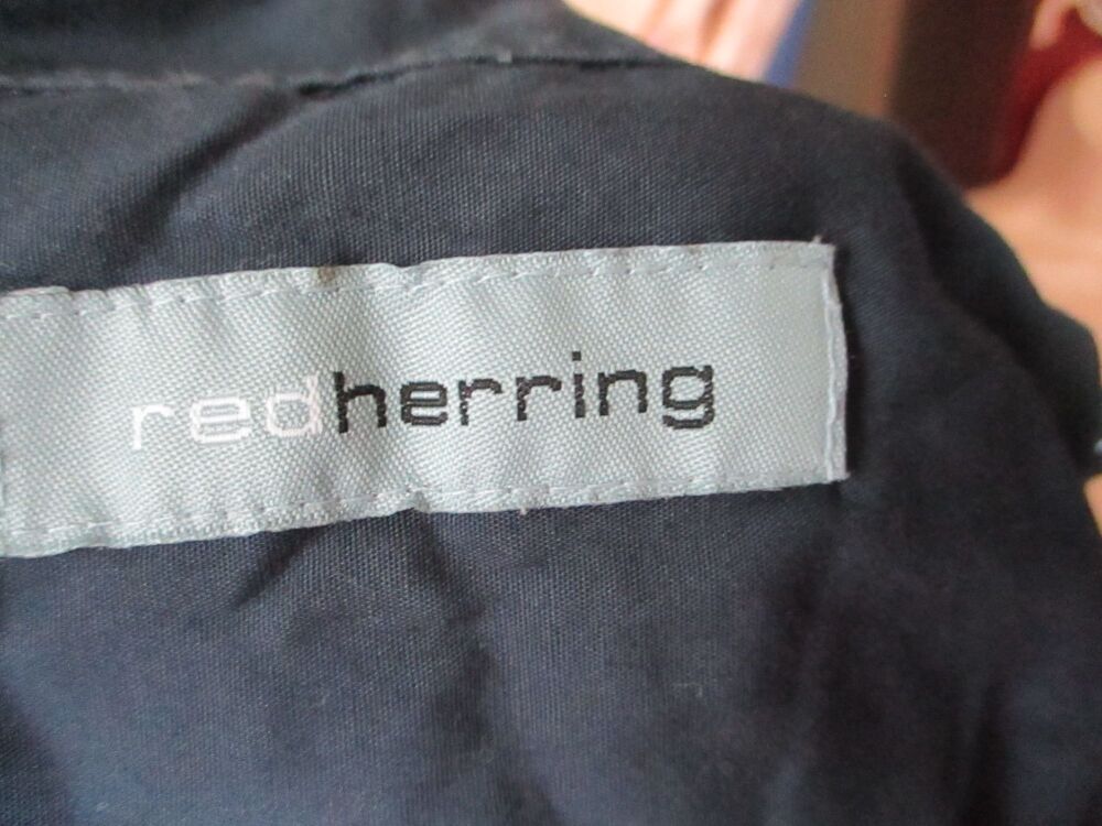 Red Herring Size XXL Dark Blueish Grey Short Sleeve Shirt
