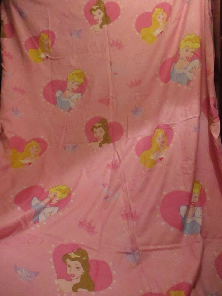 Pink Disney Princess Character World Single Duvet Cover