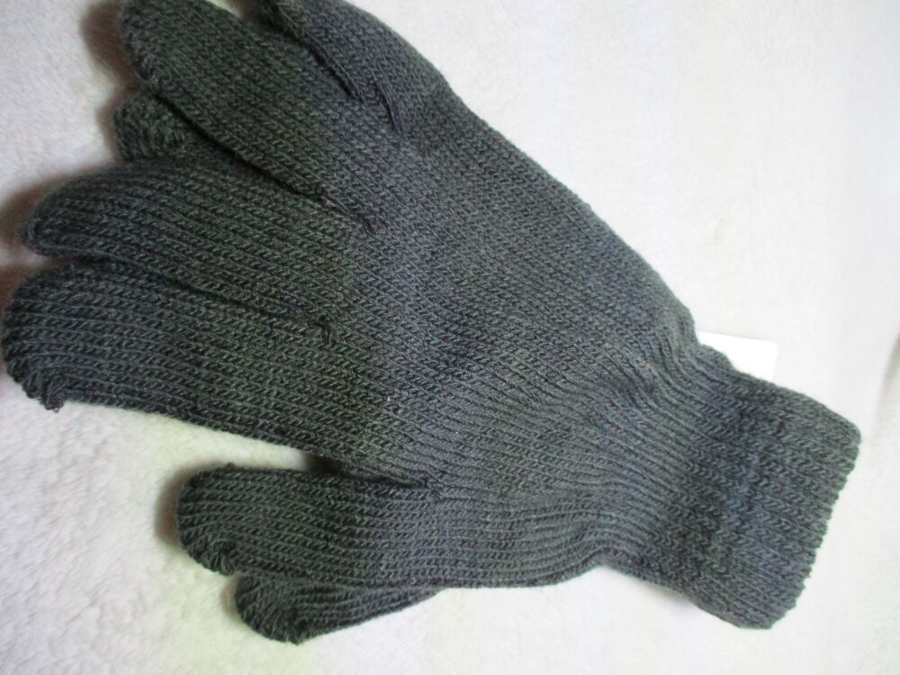 Grey Mens Thermal Gloves