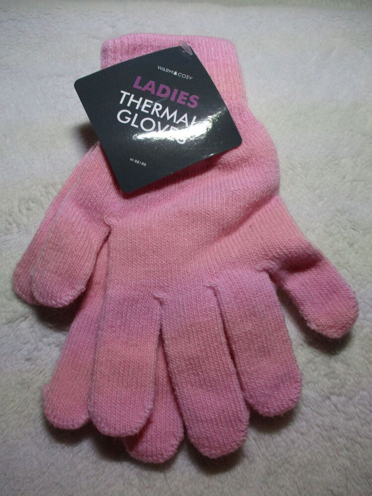 Pink Ladies Thermal Gloves