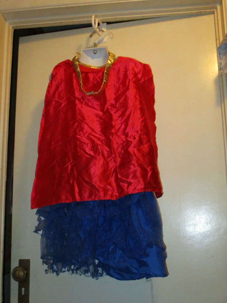 DC Wonder Woman Kids 9-10yrs Costume Outfit
