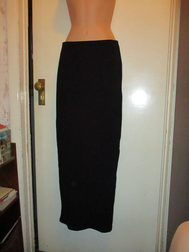 Black Dorothy Perkins Long Skirt or Maybe Evening Dress - Size 10