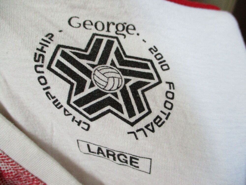 George - 2010 Football Championship T-Shirt - Size Large