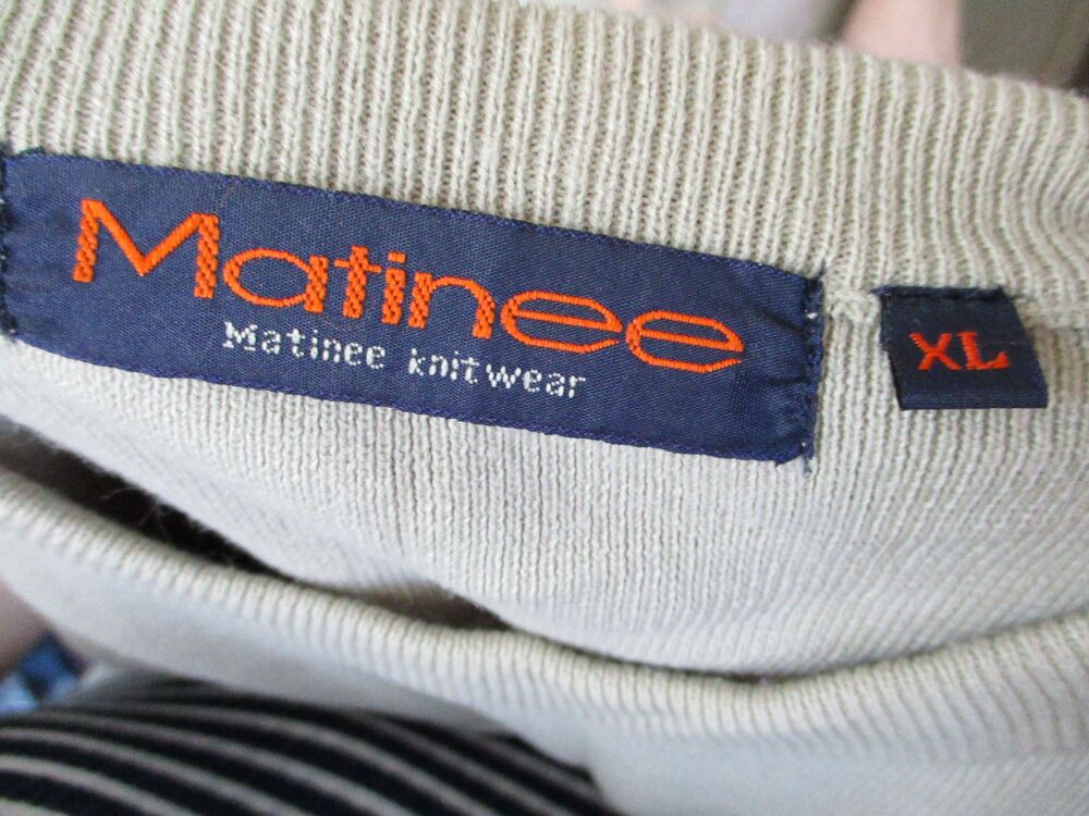 Matinee - Beige Knitwear Jumper Size XL