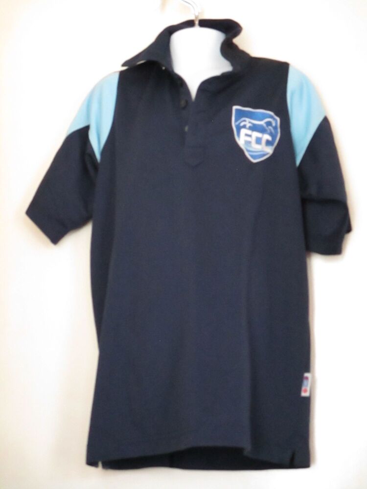 Sportswear International - Navy Blue Faringdon Community College Sports T-Shirt - Size 30-32 (12)