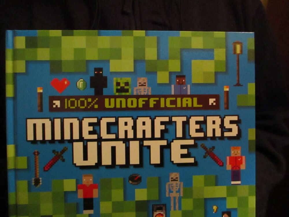 100% Unofficial - MINECRAFTERS UNITE 2024 Annual - NEW - Hardback