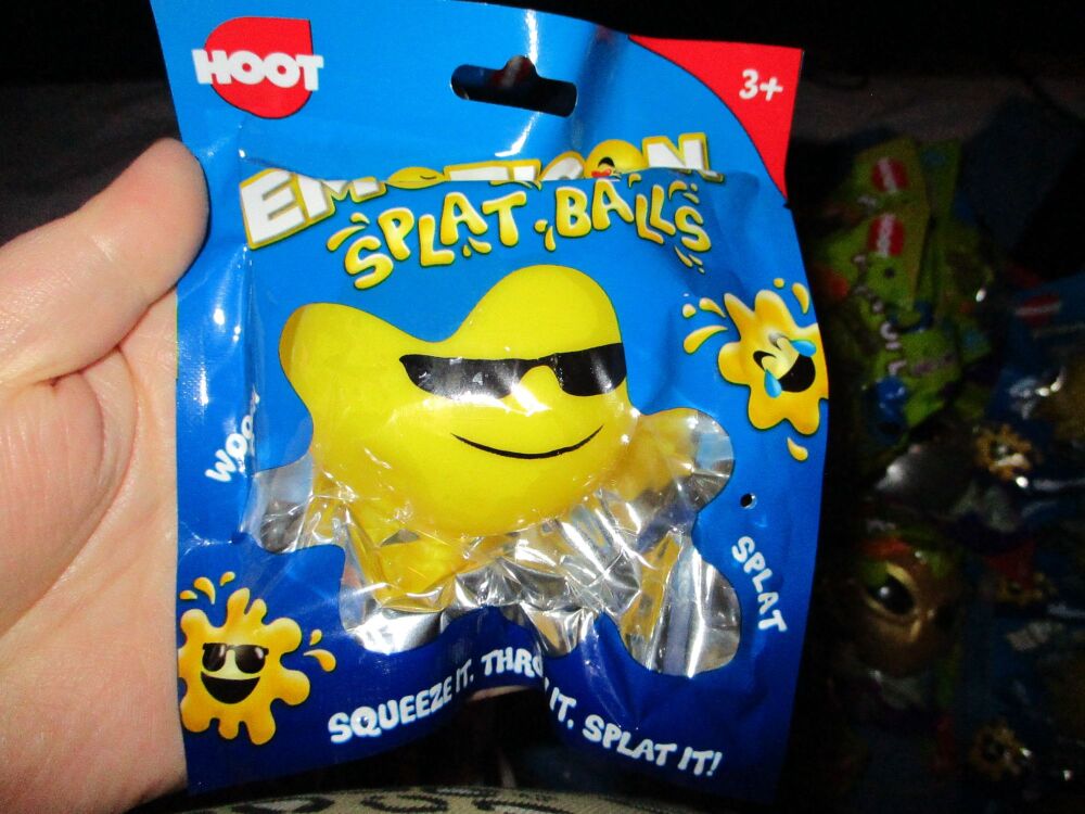 Sunglasses - Emoticon Splat Ball Toy - Hoot