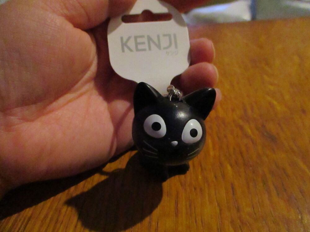 Kenji - LED Light Keyring Cat -  Keychain