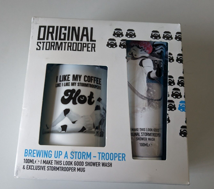 Official Licensed Storm Trooper Shower Wash & Printed Mug - Ceramic - Collectable