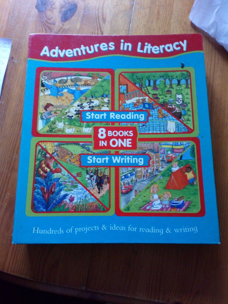 Greenwich Editions - Adventures In Literacy - Start Reading Start Writing - 8 Books in one