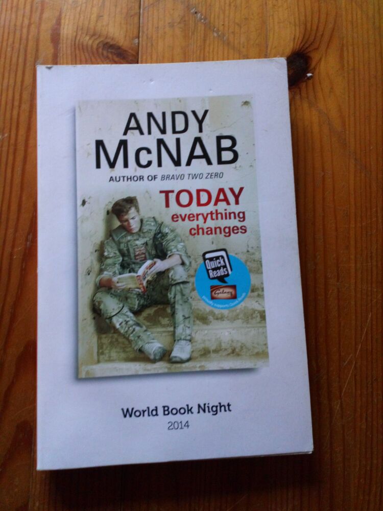Today Everything Changes - Andy McNab - Paperback - Corgi Books