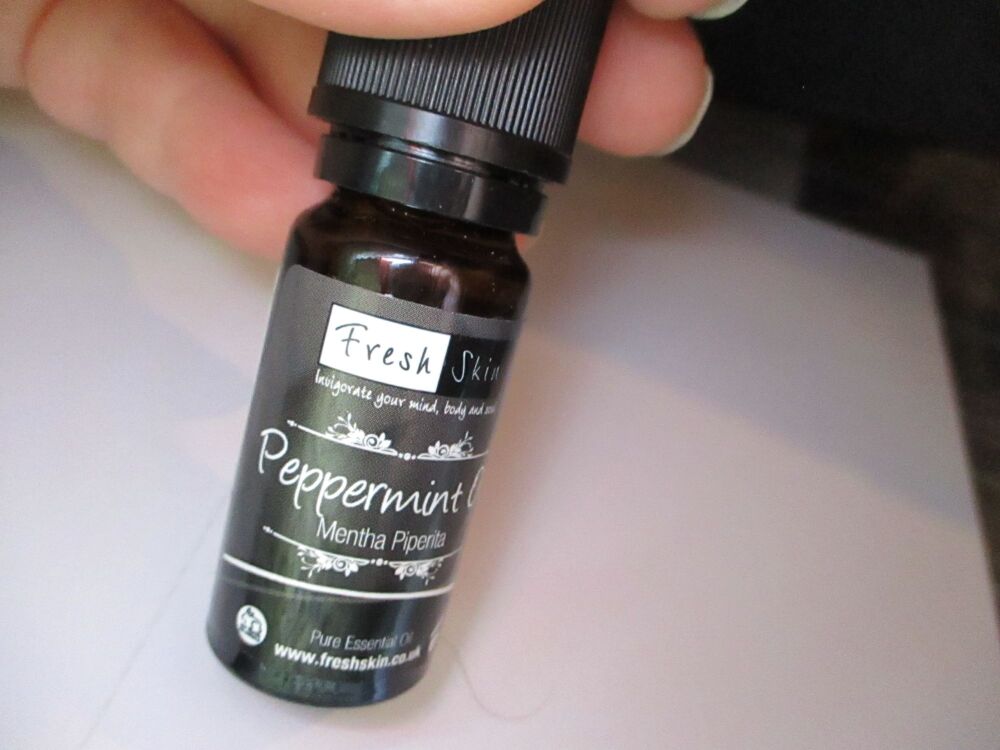 Peppermint Oil - Essential Oil 10ml Bottle - Fresh Skin brand