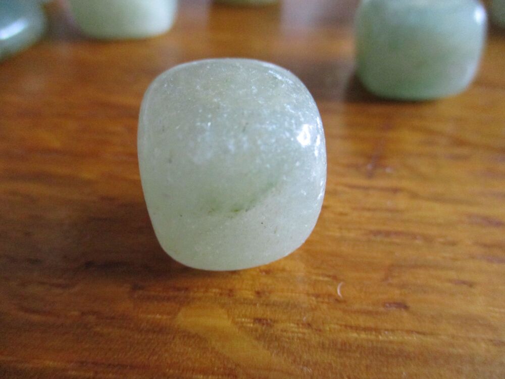 Polished Green Aventurine Quartz Healing Crystal Tumble Stone (g)#7