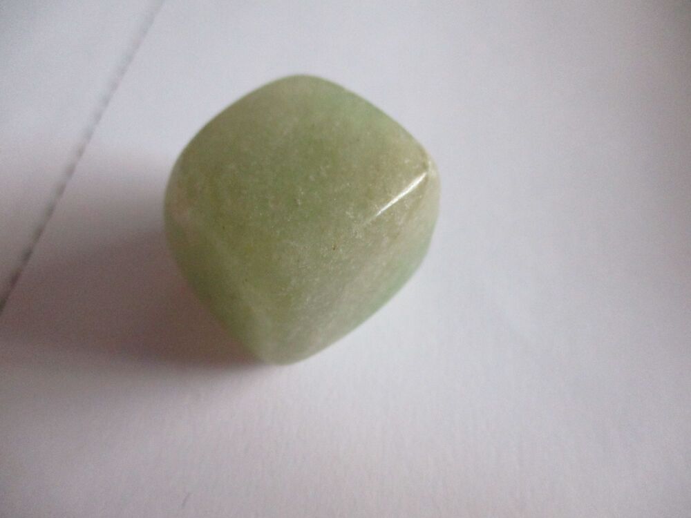 Polished Green Aventurine Quartz Healing Crystal Tumble Stone (g)#21