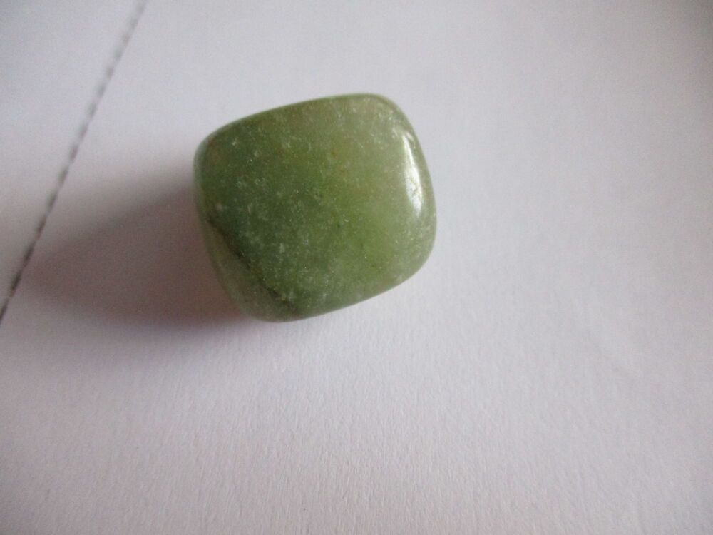 Polished Green Aventurine Quartz Healing Crystal Tumble Stone (g)#22