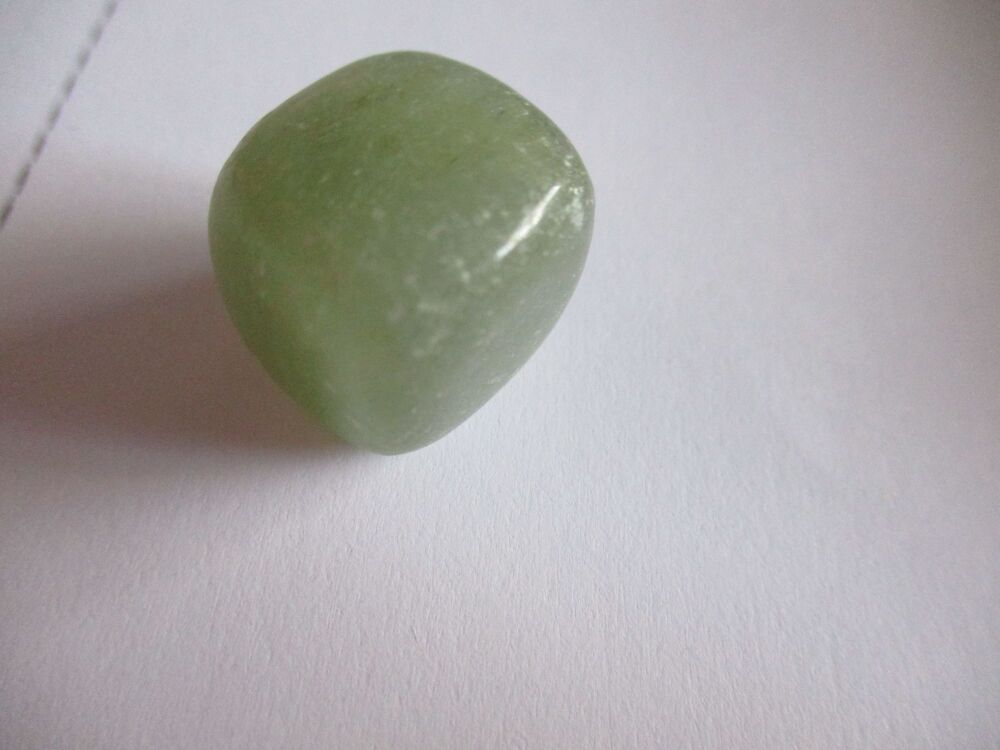 Polished Green Aventurine Quartz Healing Crystal Tumble Stone (g)#24