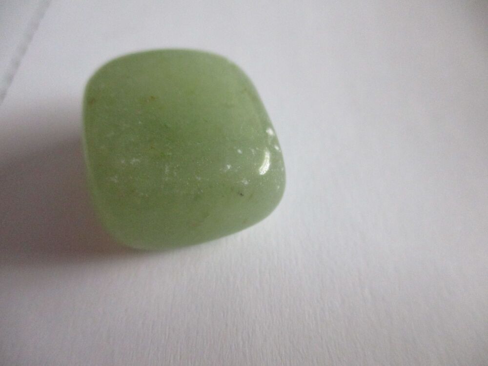 Polished Green Aventurine Quartz Healing Crystal Tumble Stone (g)#26