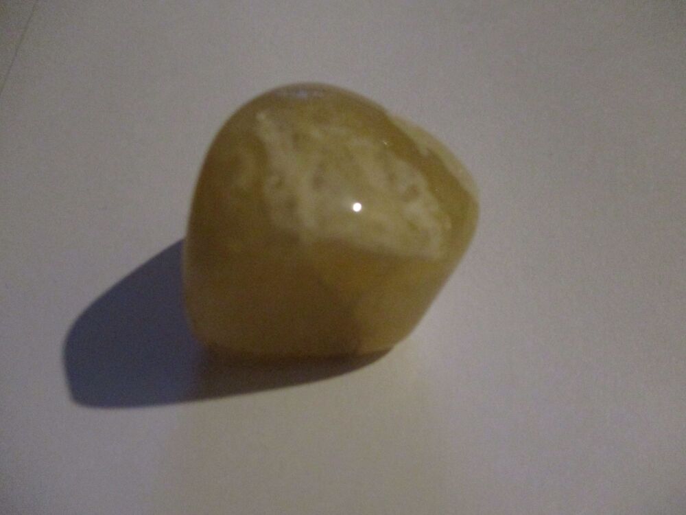 Polished Yellow Aventurine Quartz Healing Crystal Tumble Stone (y)#1