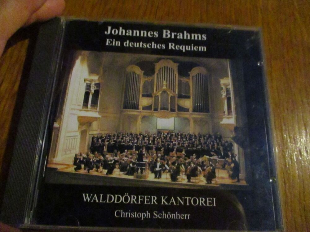 Johannes Brahms Ein Deutsches Requiem - Walddorfer Kantorei - CD Album