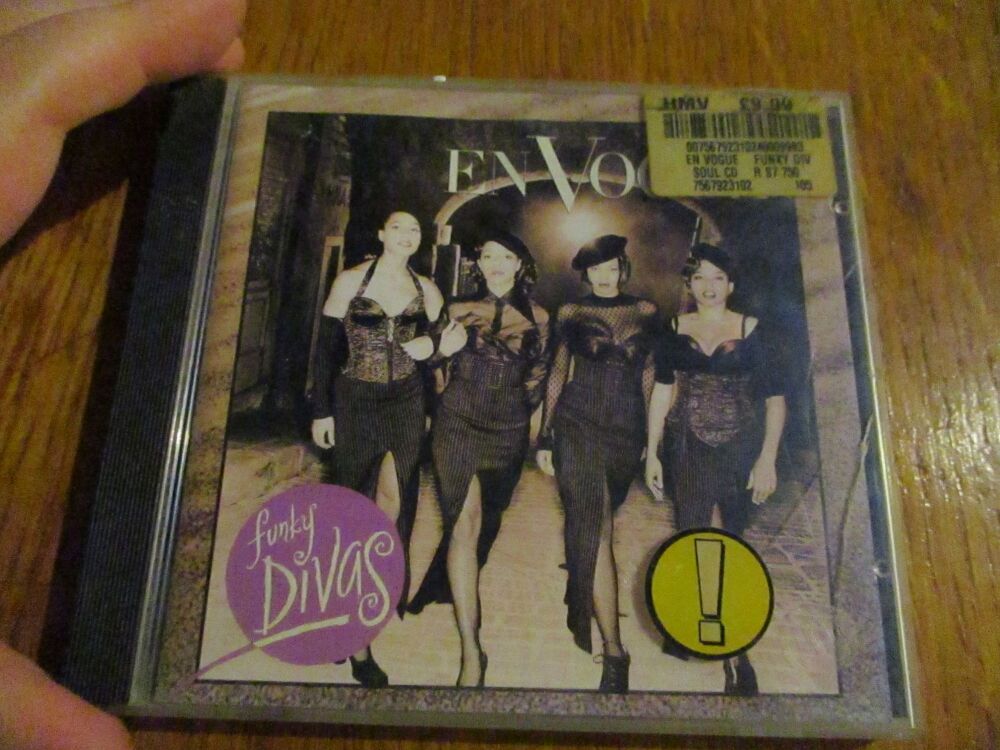 Funky Divas - EnVogue - CD Album (Case cracked)