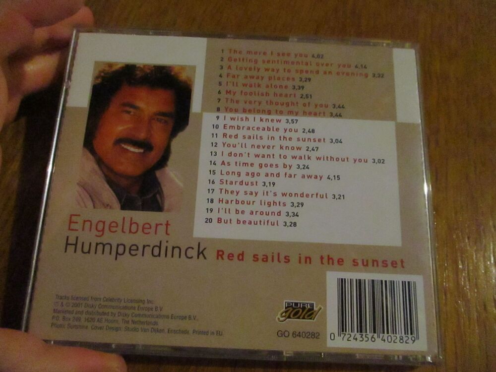 Red Sales In The Sunset - Engelbert Humberdinck - CD Album