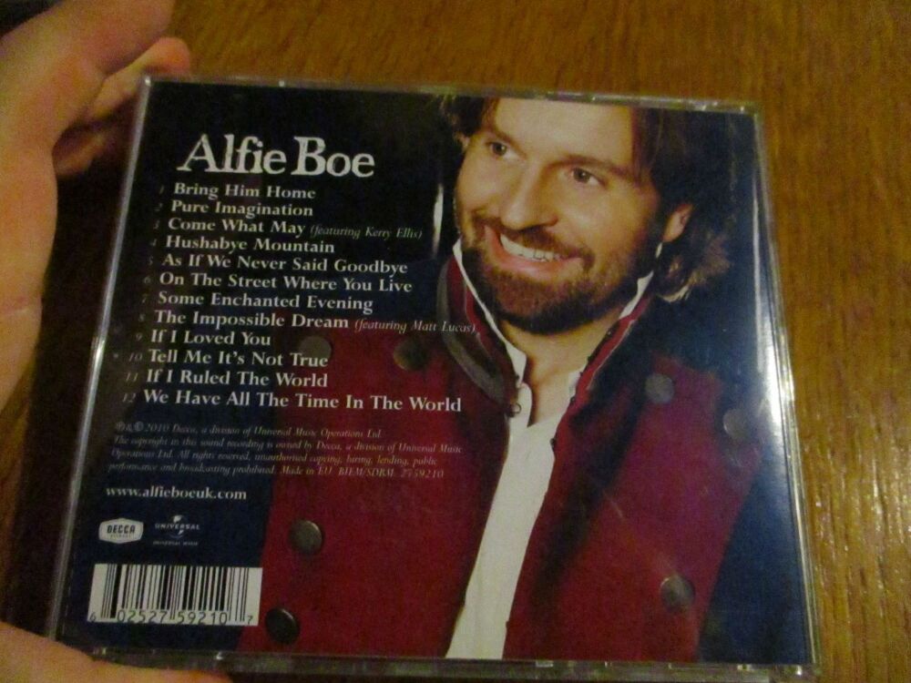 Bring Him Home - Alfie Boe - CD Album