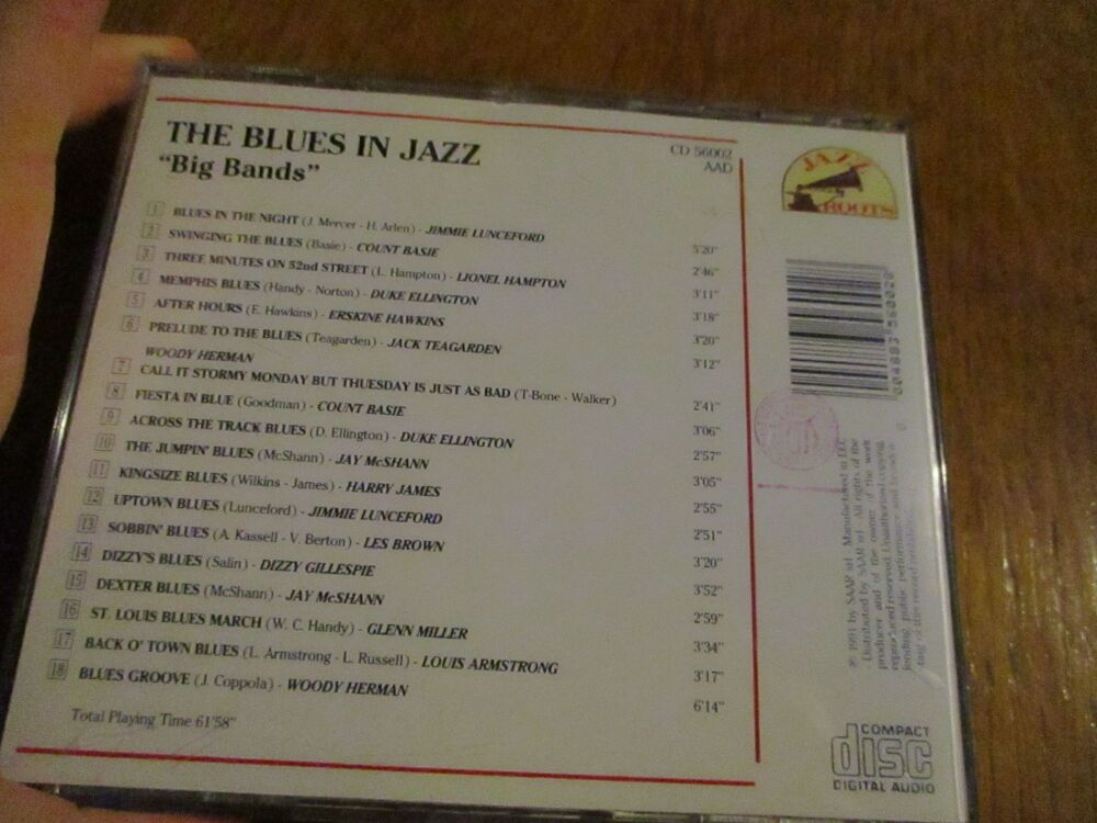 Big Bands - The Blues - In Jazz - CD Album