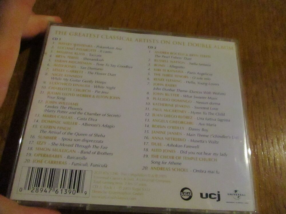 The Number One Classical Album 2004  CD Album