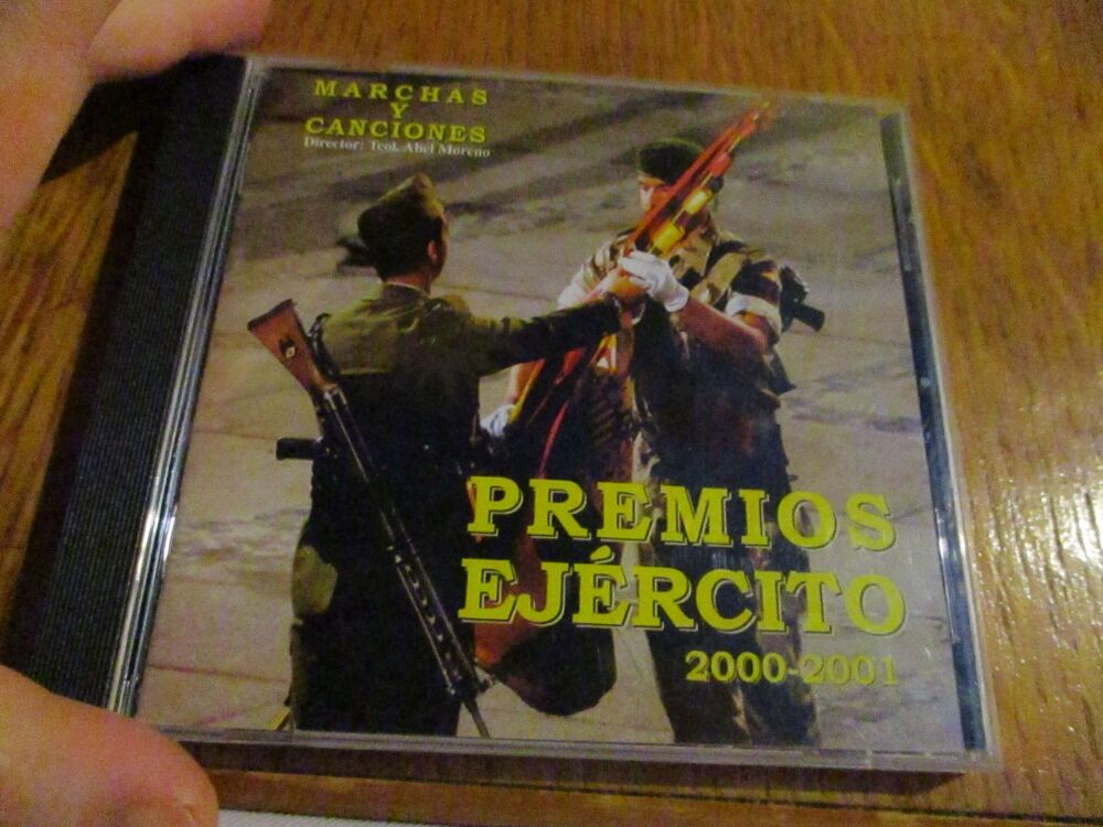 Premios Ejercito 2000-2001 - Marchas Y Canciones - CD Album