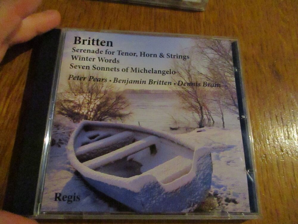 Britten - Song Cycles- CD Album