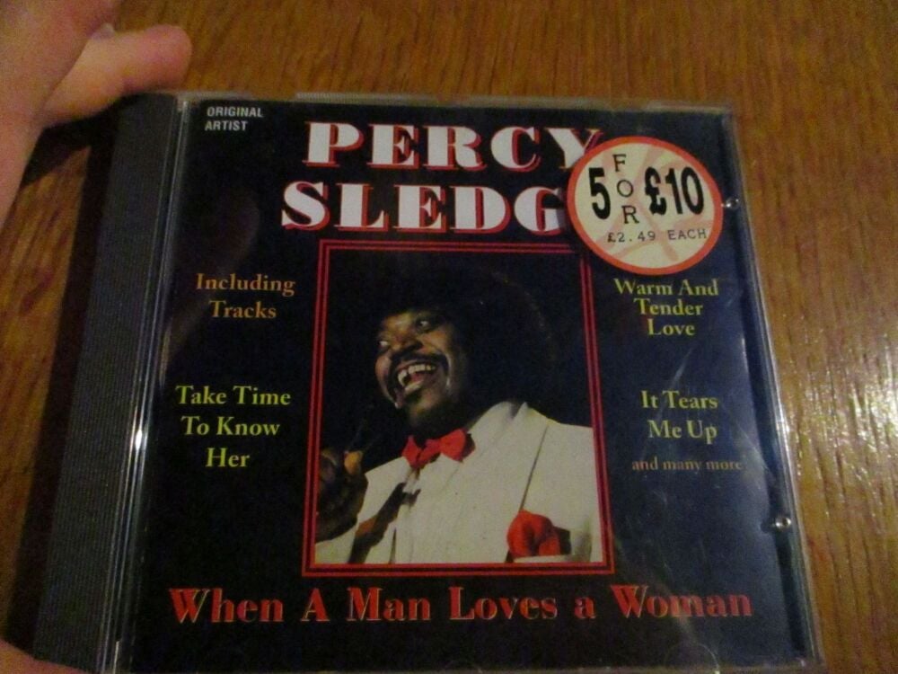 When A Man Loves A Woman - Percy Sledge - CD Album