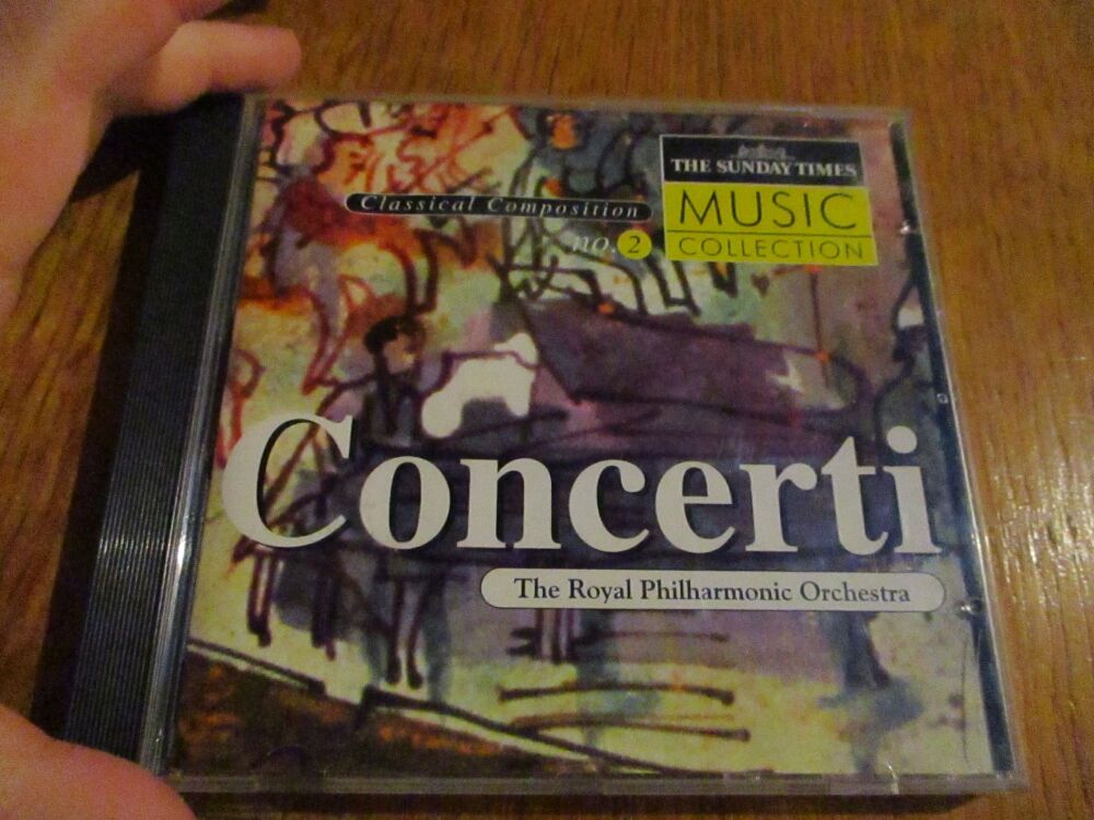 Concerti - The Sunday Times Music Collection - Classical Composition No2 - The Royal Philharmonic Orchestra - CD Album