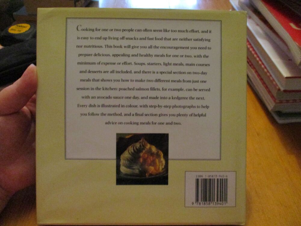 Cooking For One & Two - Parragon - Rosemary Wadey - Step by Step - Paperback