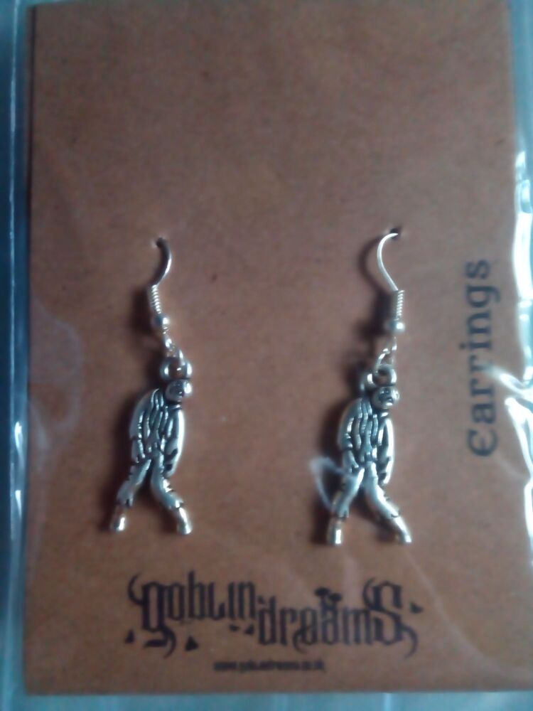 Goblin Dreams - Walking Zombies Styled Earrings