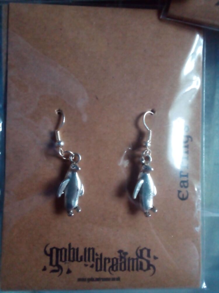 Goblin Dreams - Penguin Styled Earrings