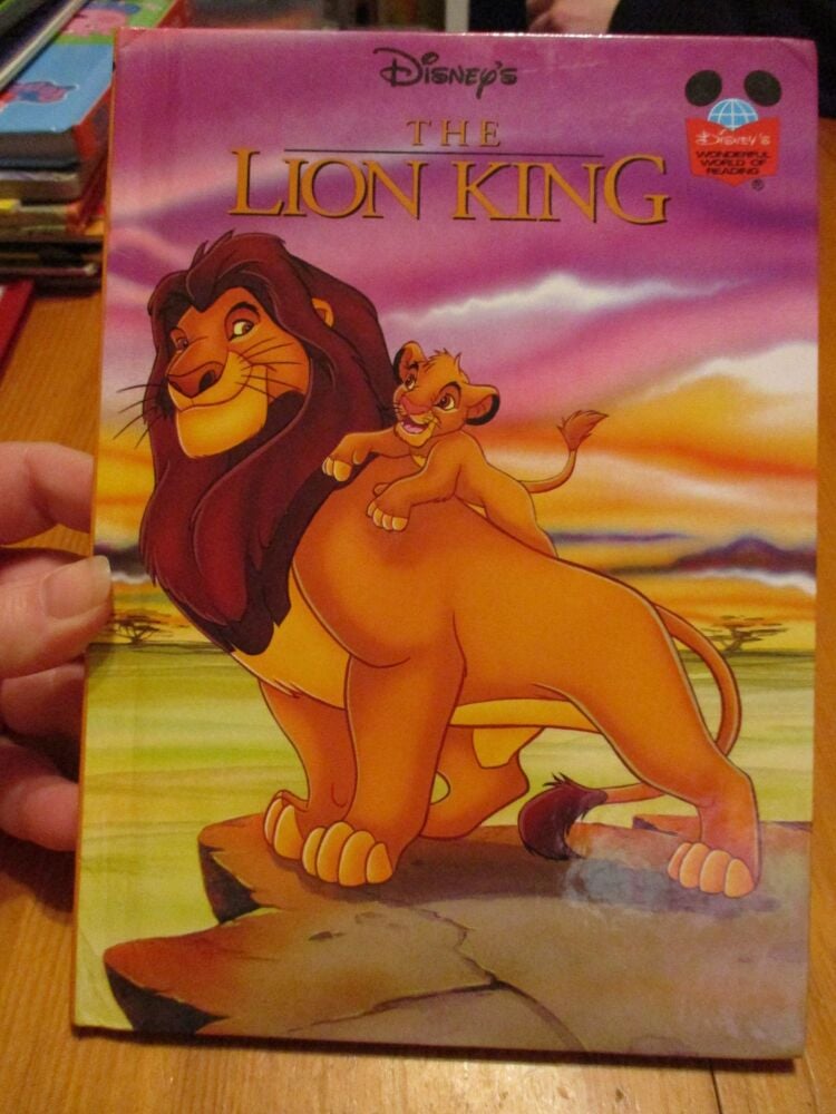 The Lion King Disney's First American Edition 1994 - Hardcover