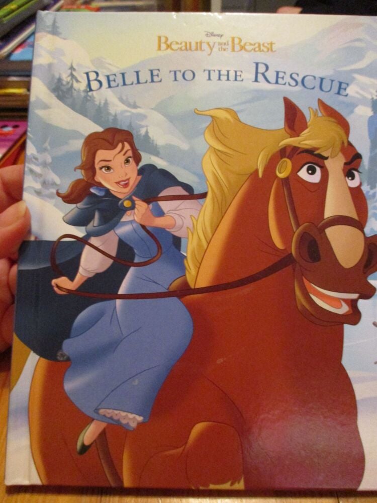 Beauty and the Beast Disney Belle To The Rescue - 2017 - Hardcover - Book Only