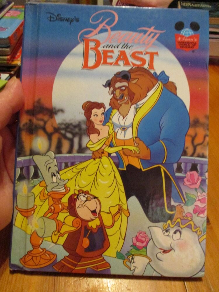 Beauty and The Beast Disney's First American Edition 1993 - Hardcover