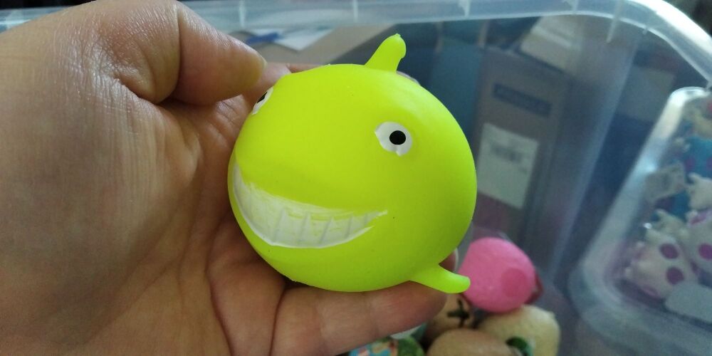 Yellow Squishy Shark  - Hoot