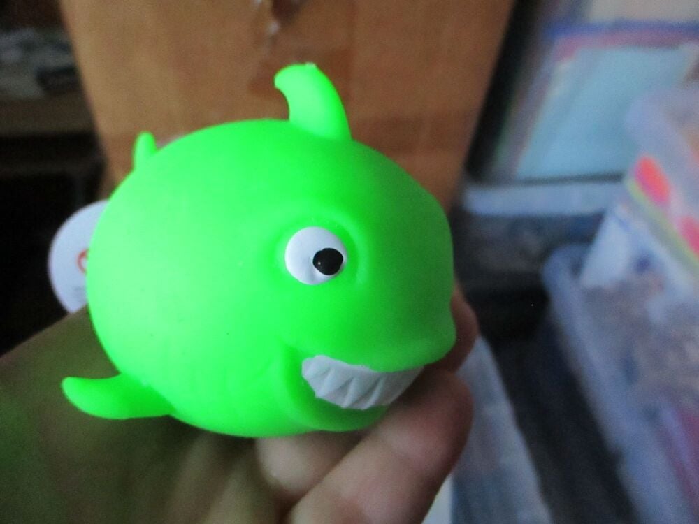 Green Squishy Shark  - Hoot