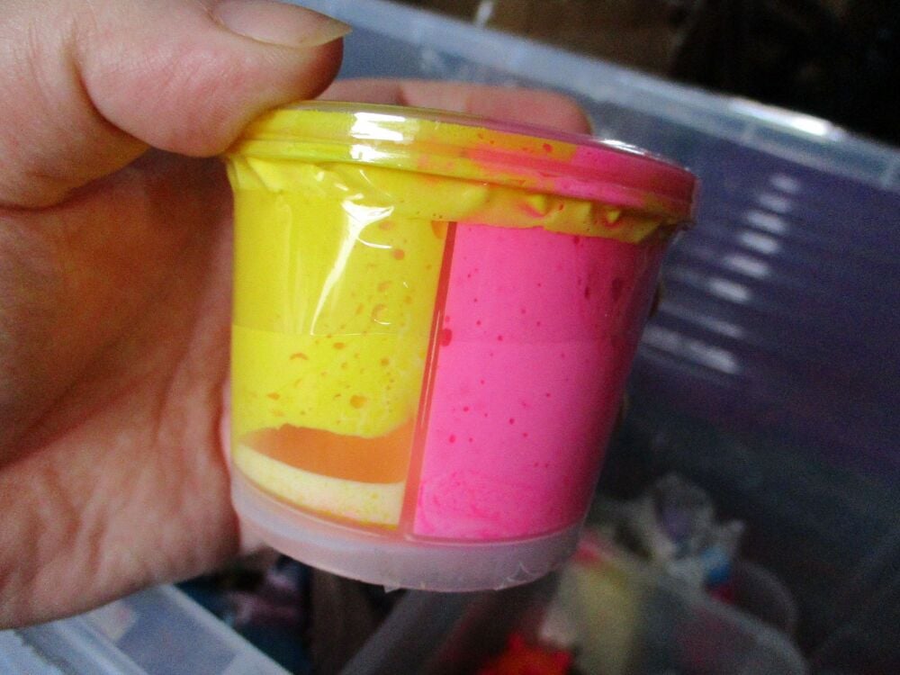 Yellow and Pink Bouncing Putty Toy - Hoot