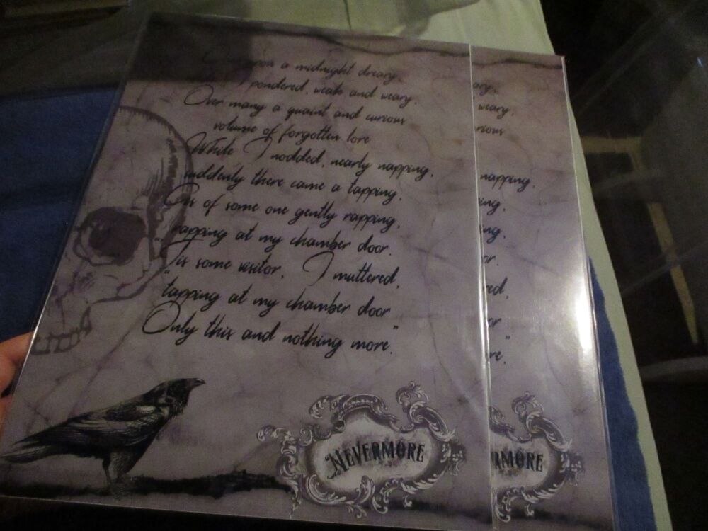 Nevermore - The Raven - Professional Print - A3 Size. By Goblin Dreams