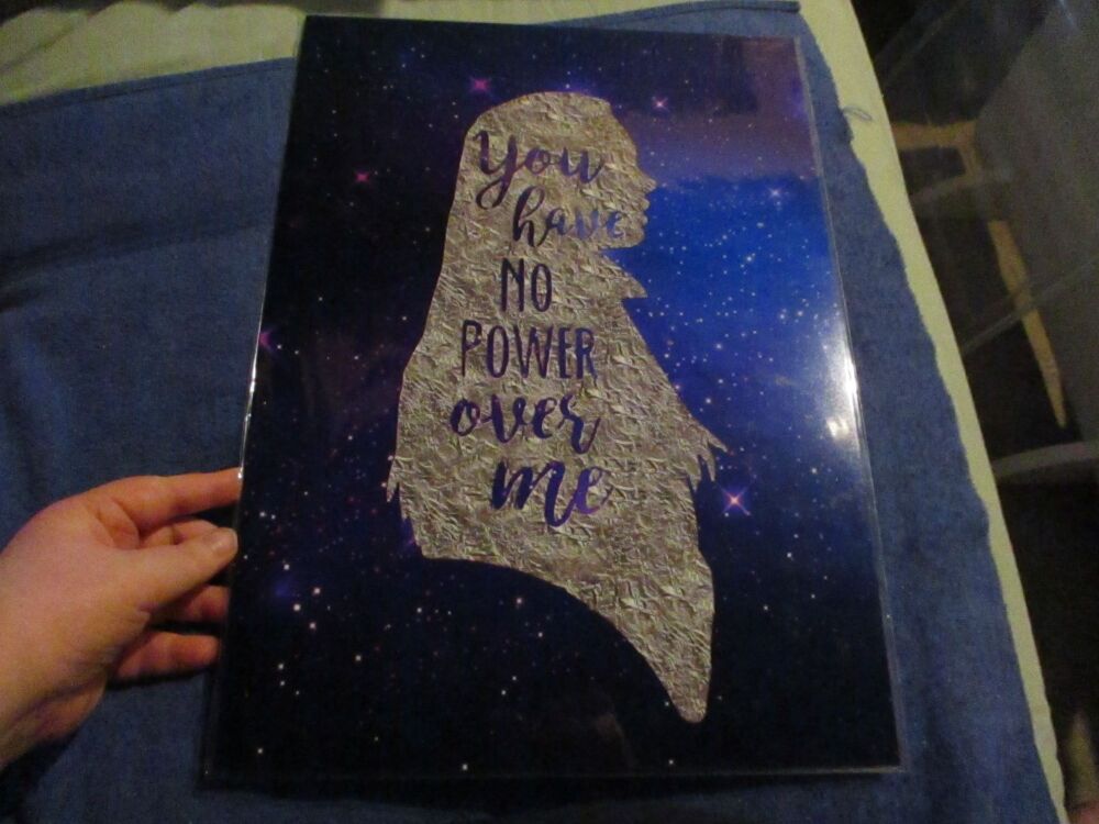 Sarah - Labyrinth - You have no power over me - Professional Print - A3 Size. By Goblin Dreams