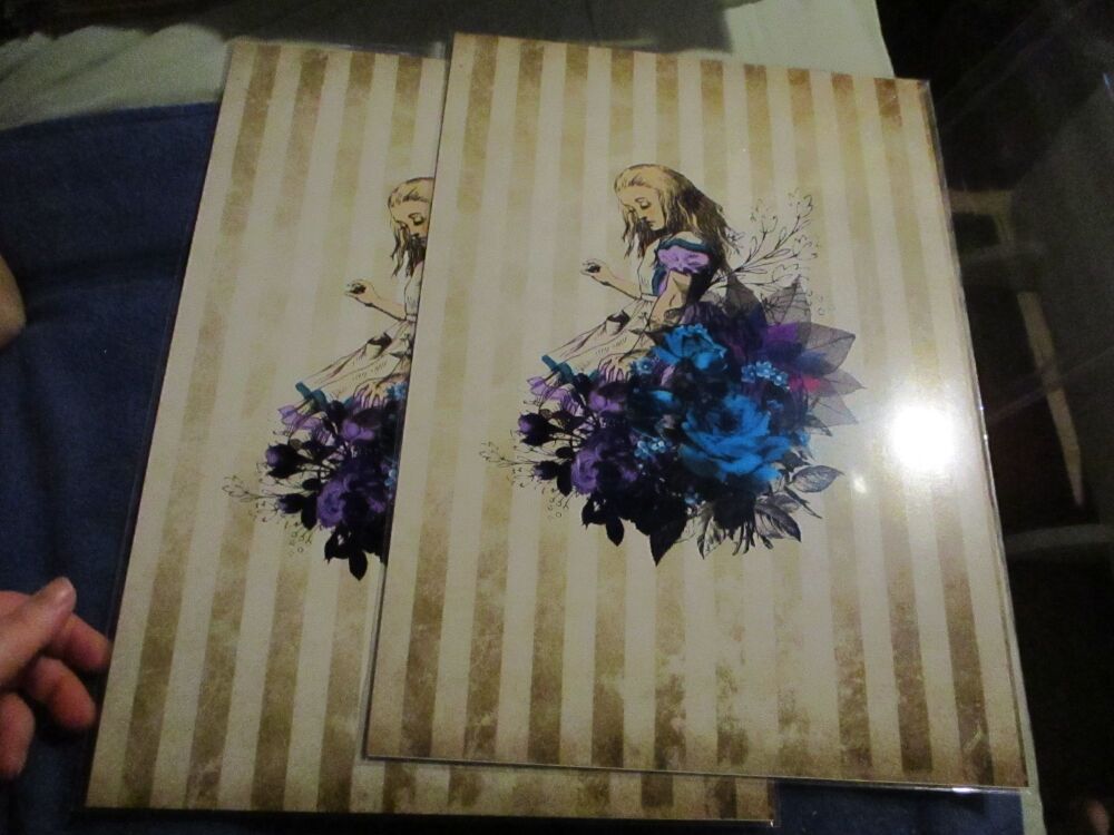 Alice in Wonderland - Professional Print - A3 Size. By Goblin Dreams