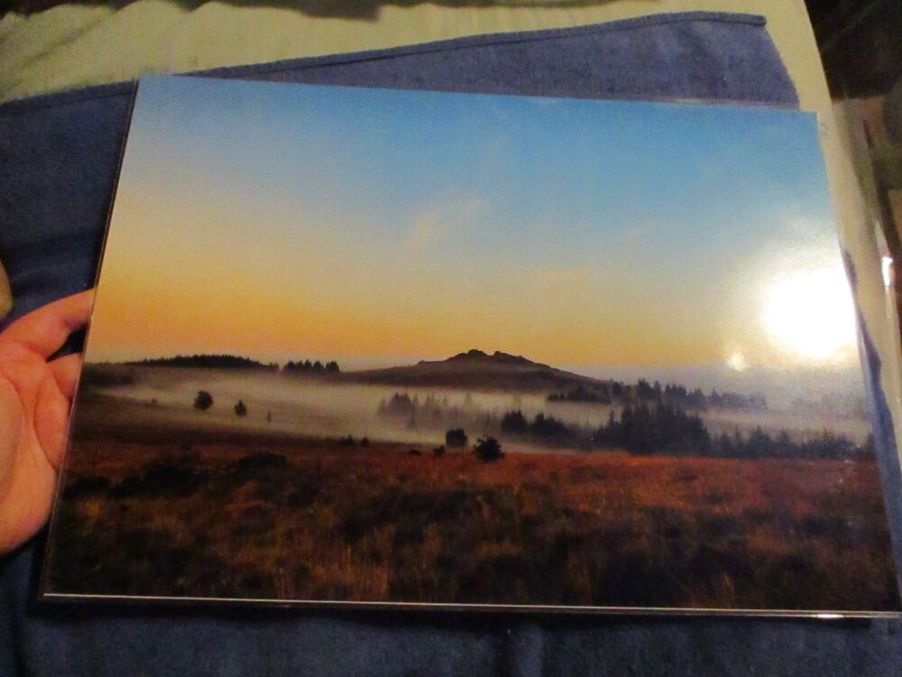 Fog On The Moor (Bellever in the mist) - Professional Print - A3 Size. By Goblin Dreams